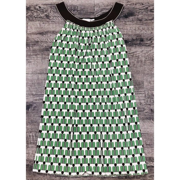 Max Studio Women Sz M Dress Round Neck Chest 36” Sleeveless Knee Length E13 - Picture 4 of 4